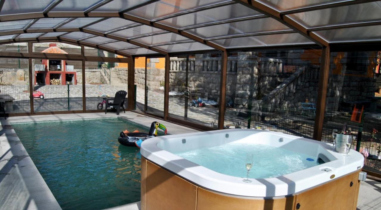 Casa Rural Mansion Adela Con Piscina Y Jacuzzi Collado Mediano Екстер'єр фото
